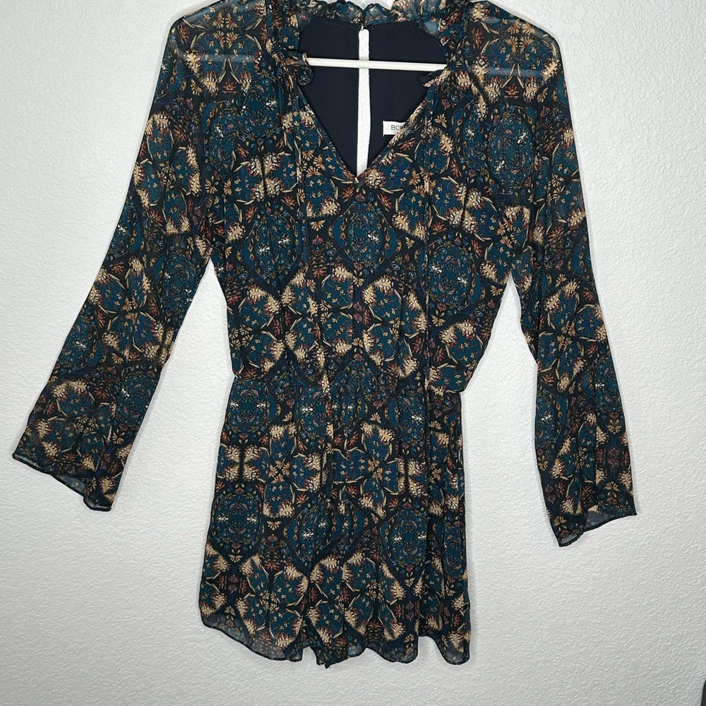 Bcbgeneration Patterned Romper - image 1